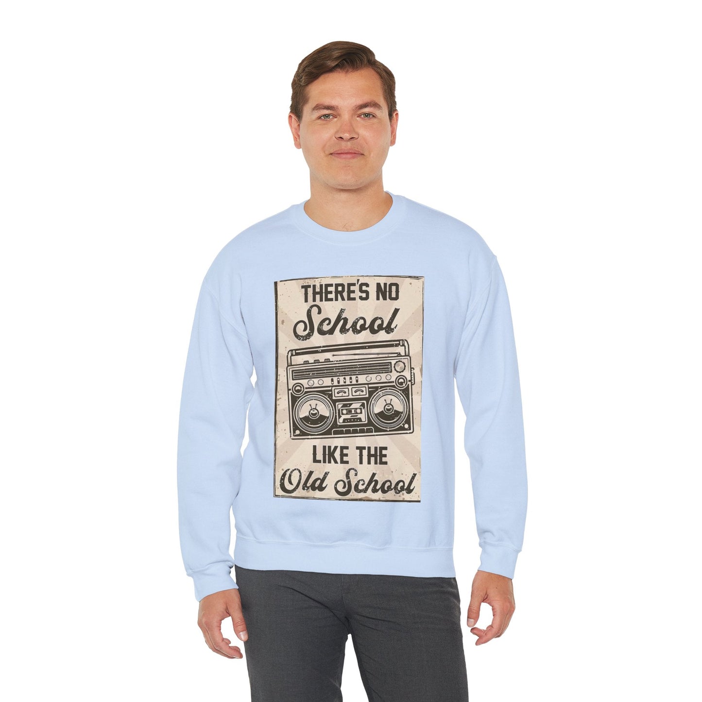 Retro Crewneck Sweatshirt 'There's No School Like the Old School'