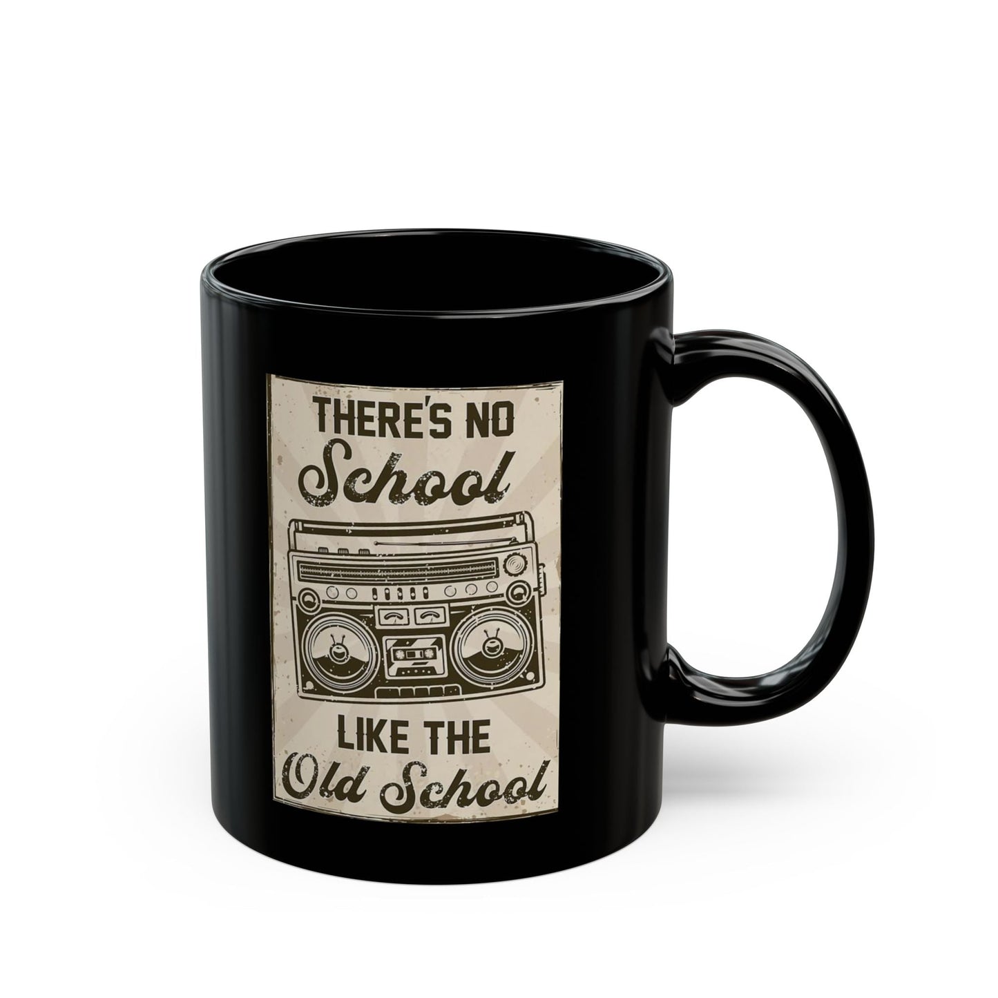 Retro Old School Mug - 11oz & 15oz Coffee Cup