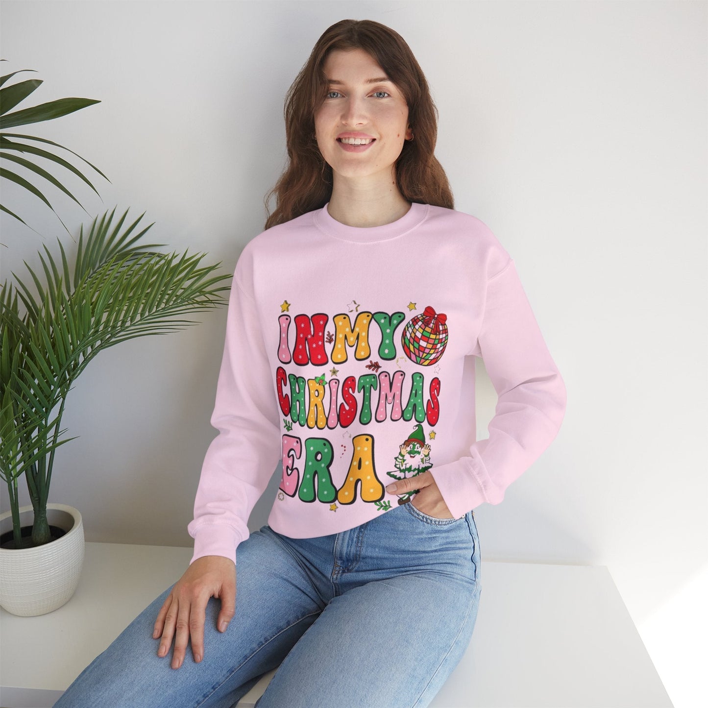 In My Christmas Era Sweatshirt, Retro Christmas Gift