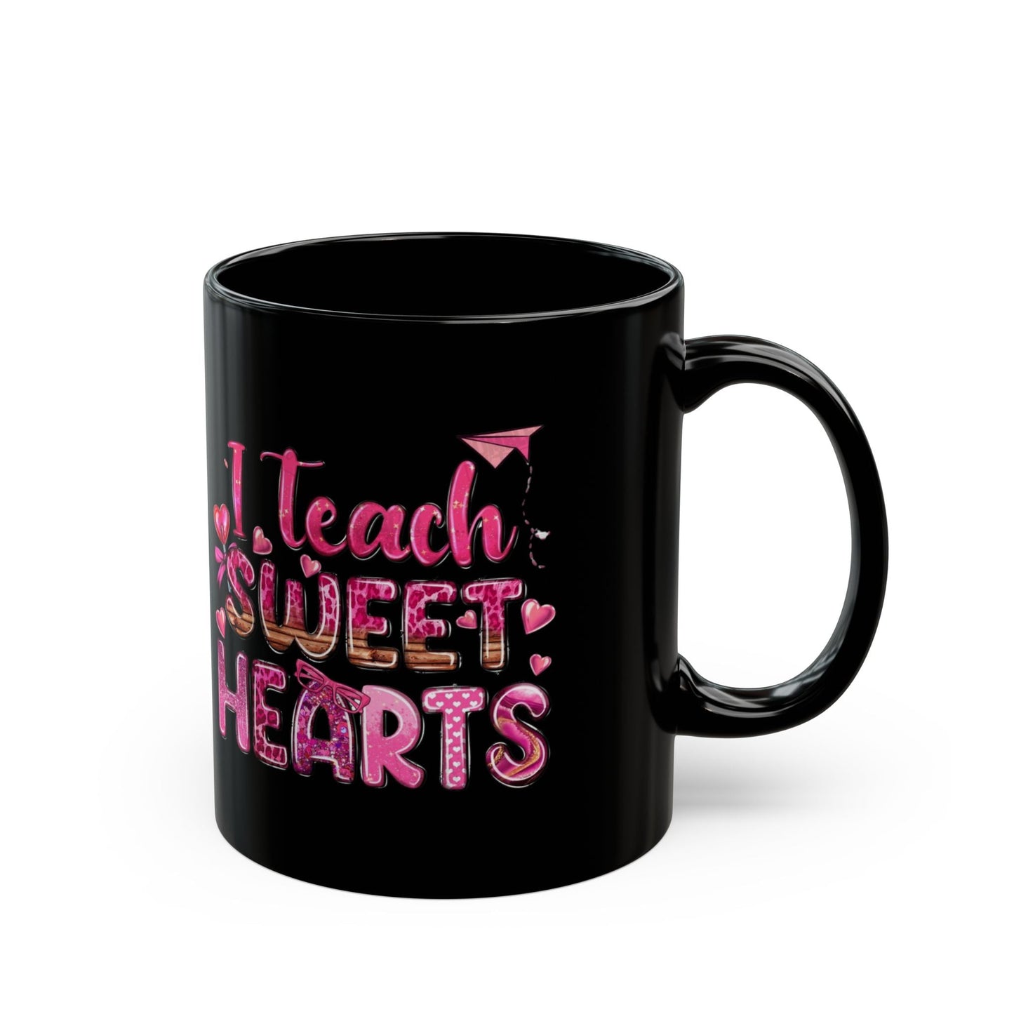 I Teach Sweet Hearts Mugs, Valentine Love Teaching Gift