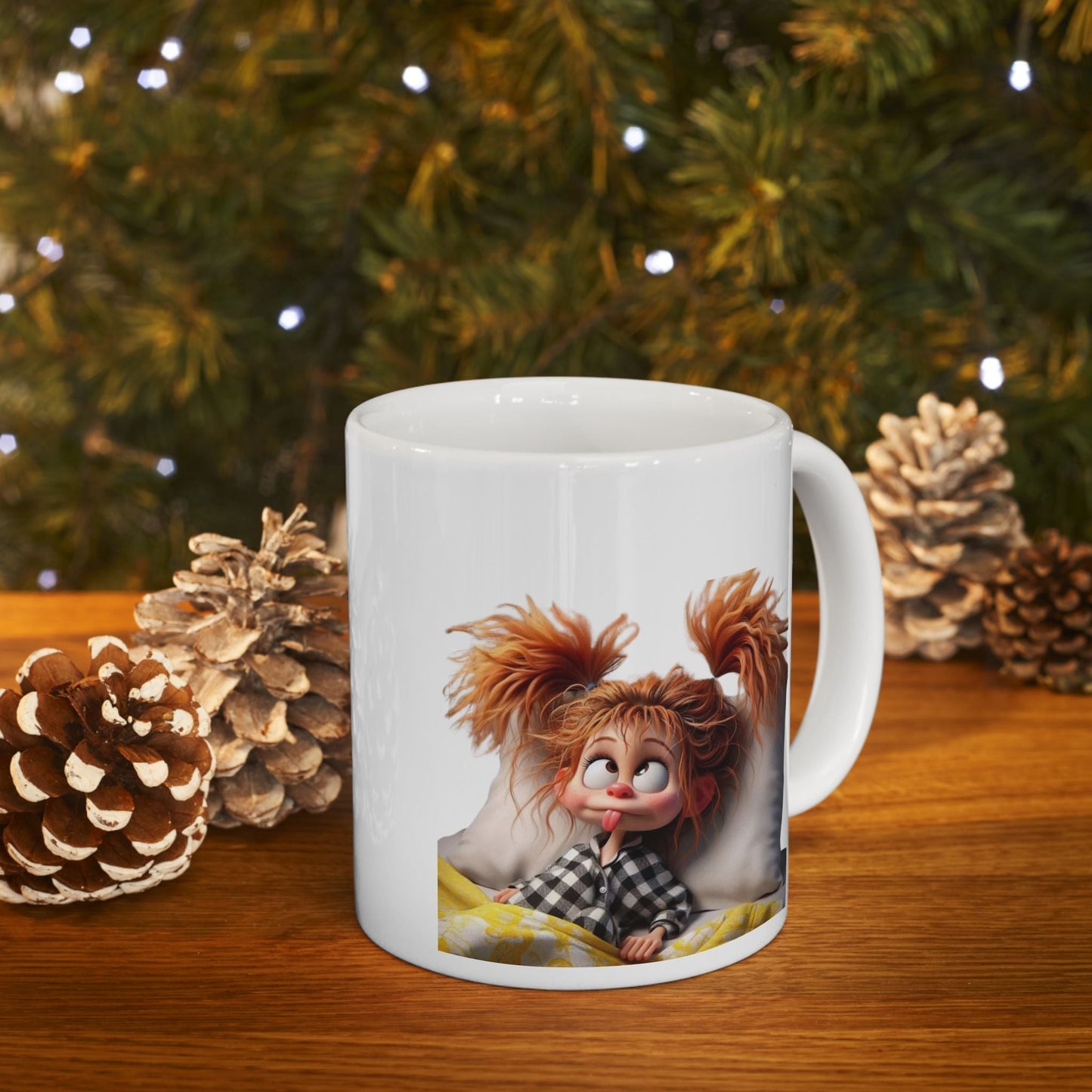 Whimsical Animal Ceramic Mug - Fun 11oz & 15oz Coffee Cup