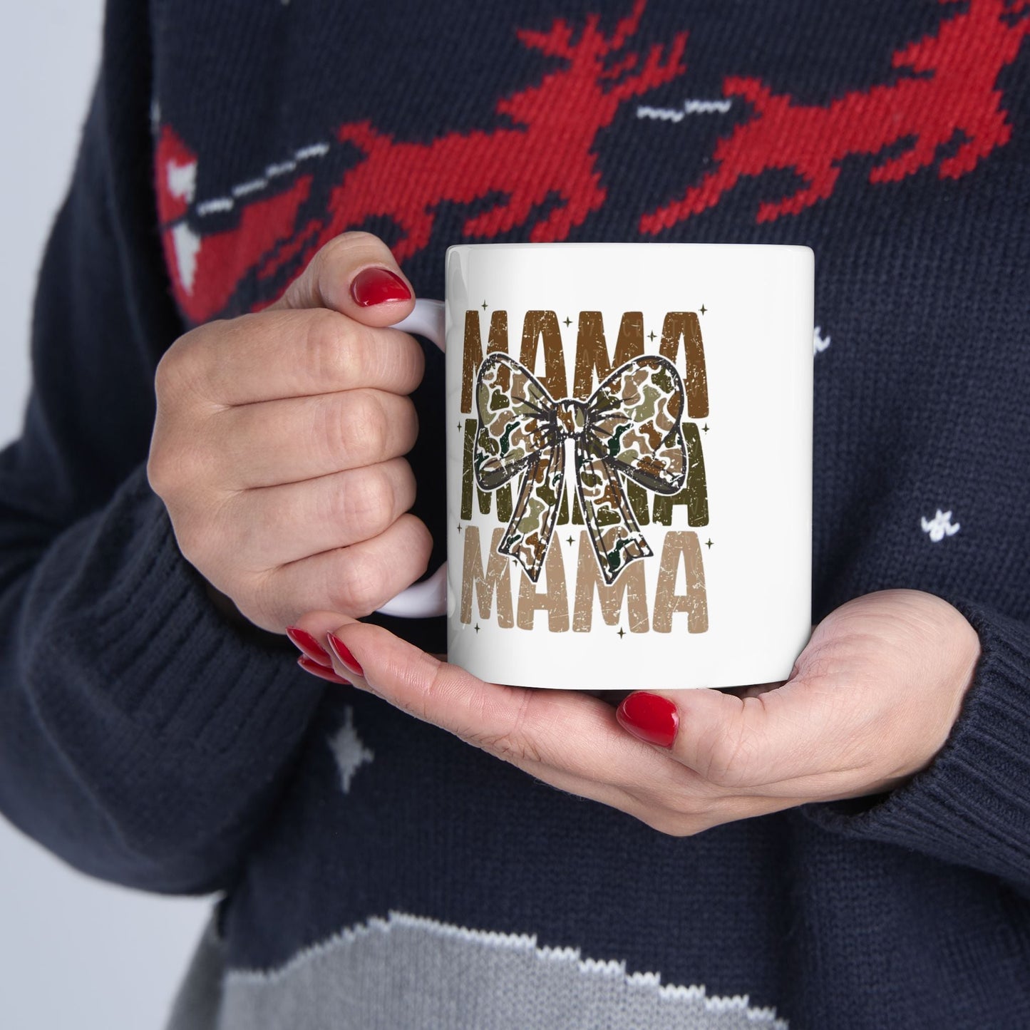 Mama Bear Ceramic Mug - 11oz & 15oz, Perfect Gift for Mother's Day