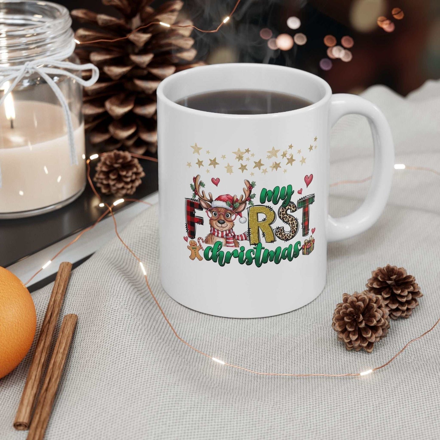 My First Christmas Mugs, Family Mugs Gift, Cute Baby Mugs for Christmas