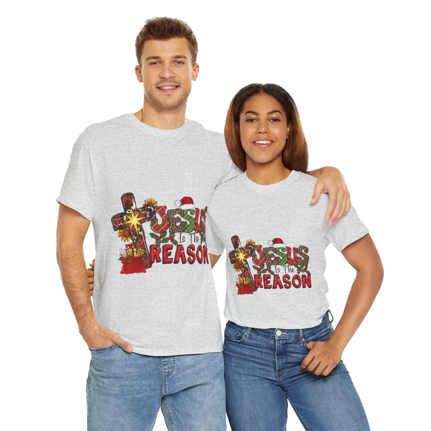 Jesus Is The Reason Shirt, Religious Christmas Gift