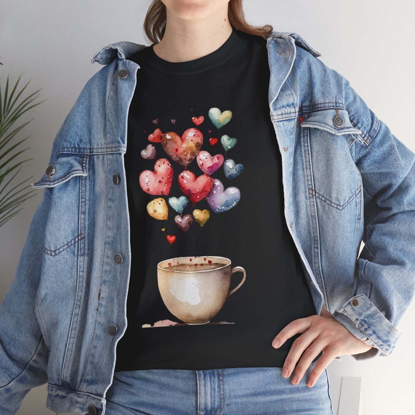 Coffee Is My Valentine T-Shirt, Cup Coffee Hearts Lover Gift