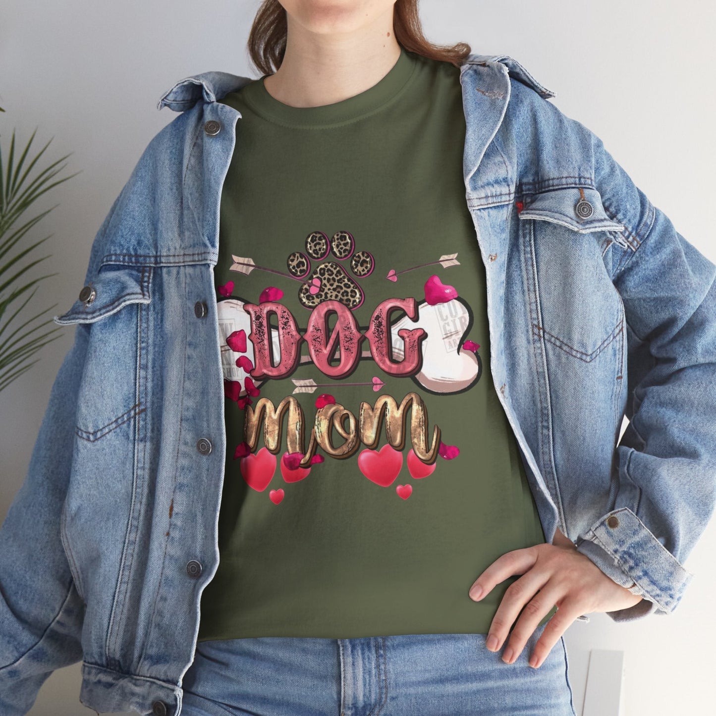 Dog Mom Valentine T-Shirt, Dog Valentine Gift for Mom