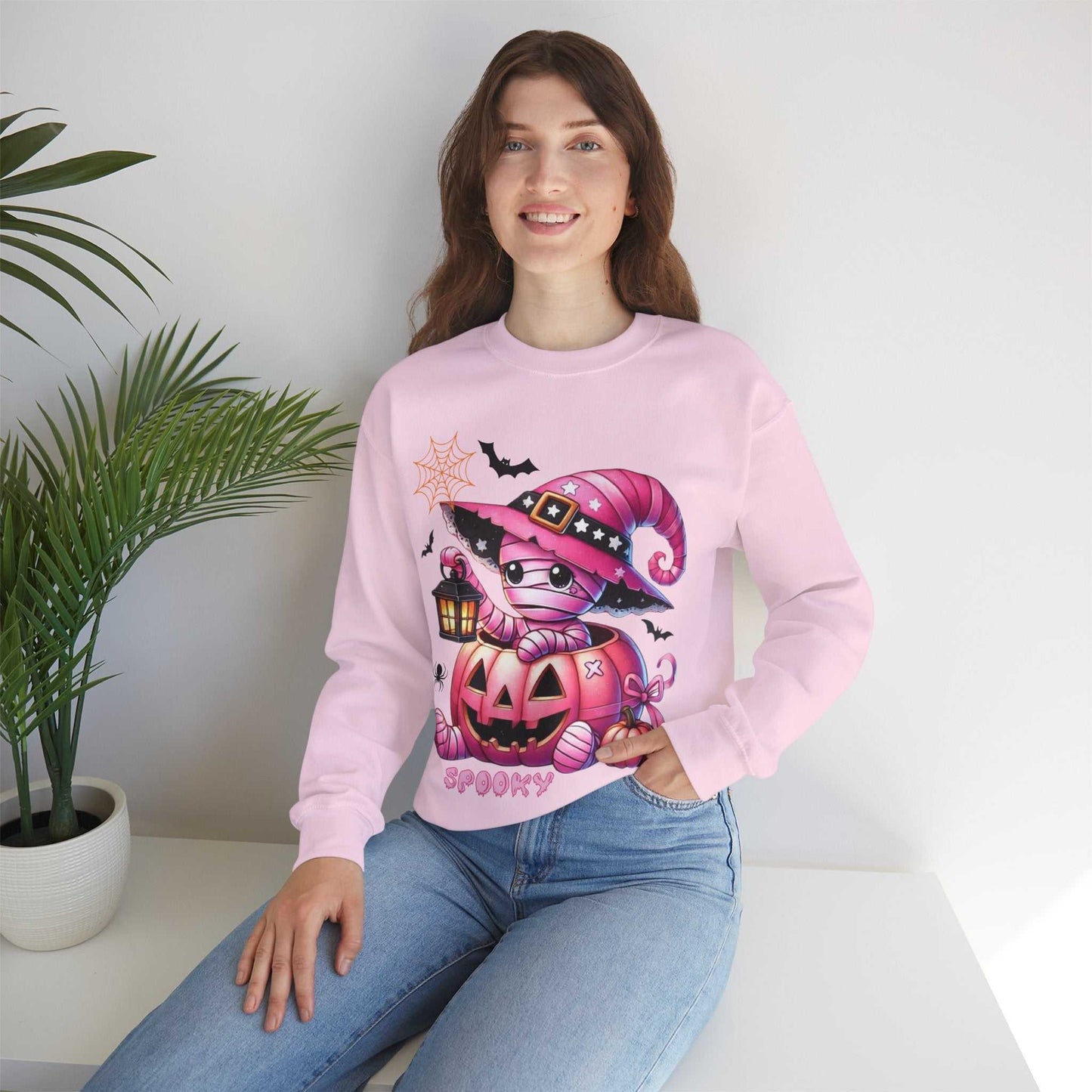 Funny Kids Halloween Sweatshirt, Spooky Season Gift