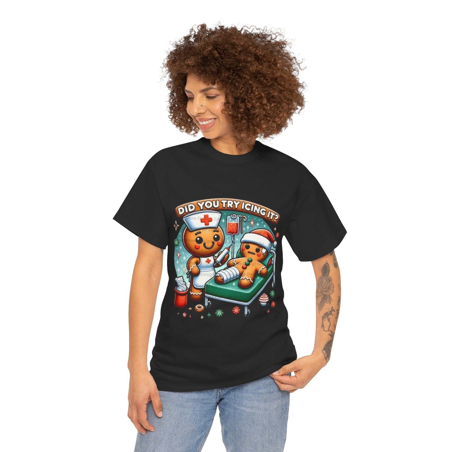 Did You Try Icing It Shirt, Nurse Christmas Shirt