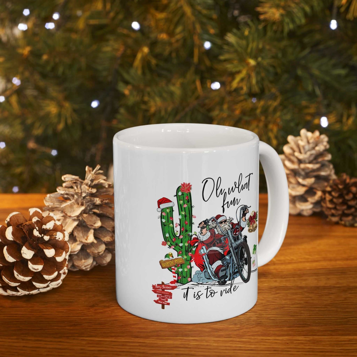 Oh What Fun It Is To Rule Mug, Christmas Mugs Gift