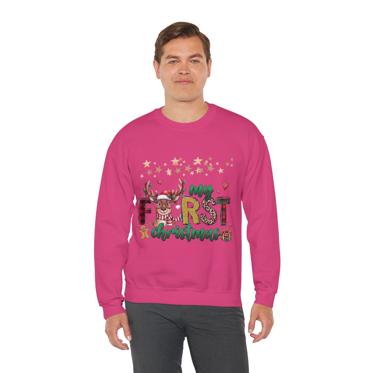 My First Christmas Sweatshirt, Family Sweatshirt Gift