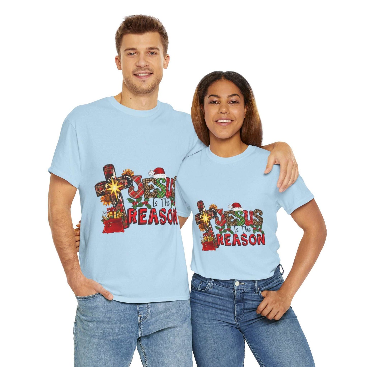 Jesus Is The Reason Shirt, Religious Christmas Gift