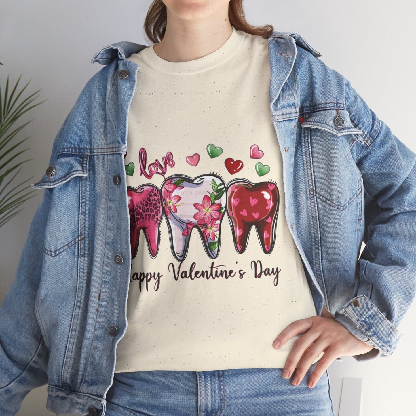 Dental Love Happy Valentines Day T-Shirt, Dental Hygienist Gift