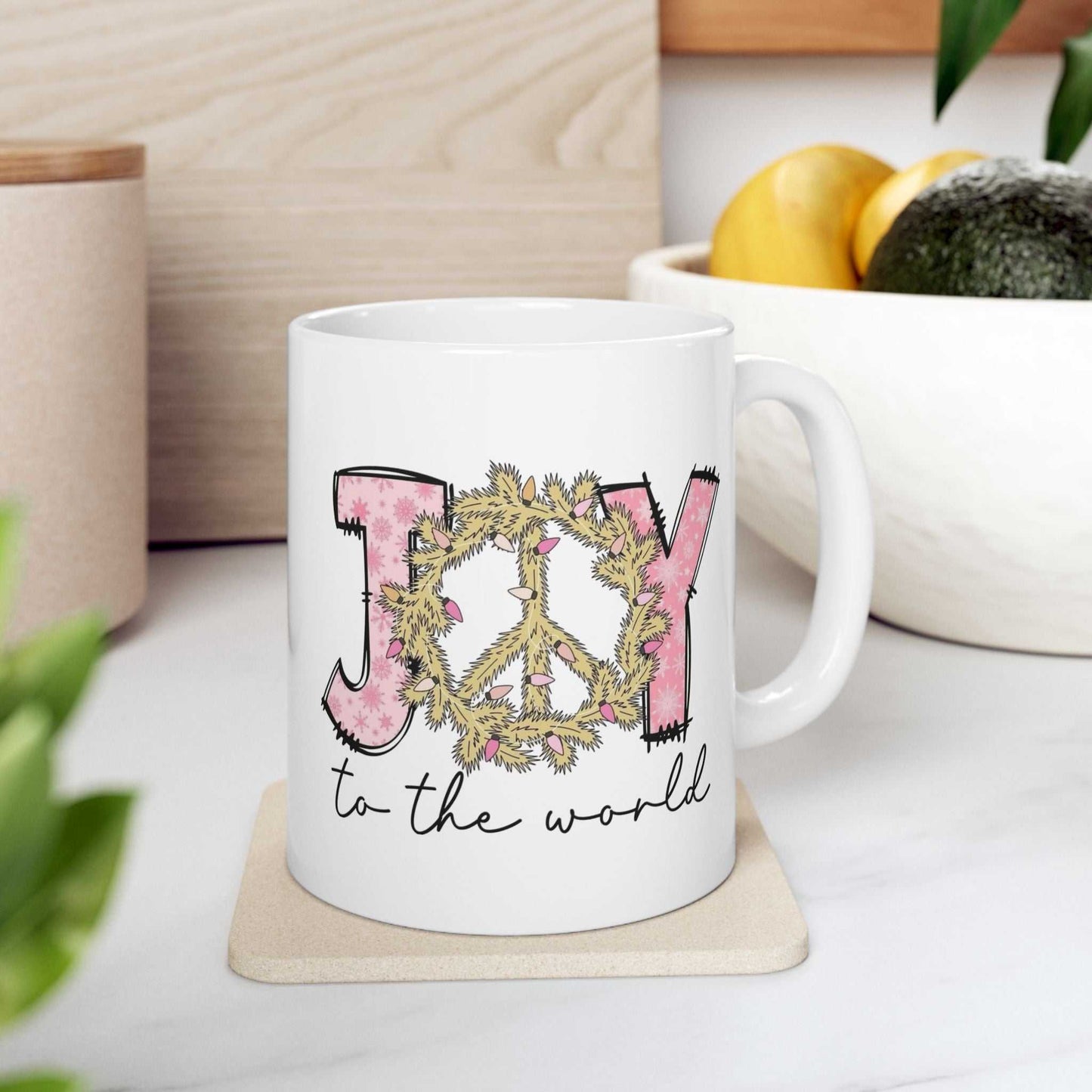 Joy to the World Mugs, Gift For Christmas, Christmas Family Mug