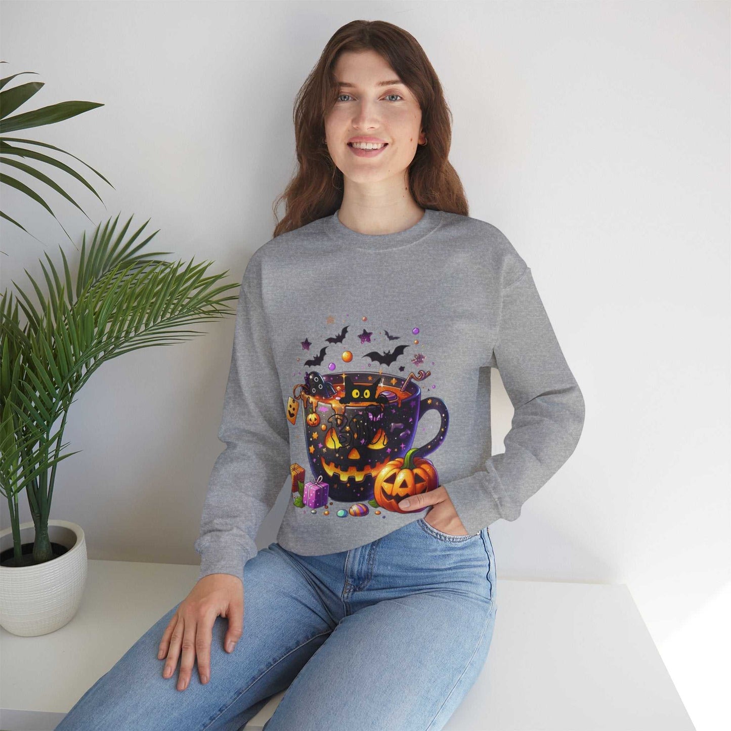 Its a Tea Sweatshirt, Halloween Sweatshirt, Pumpkin Tea Lover Gift