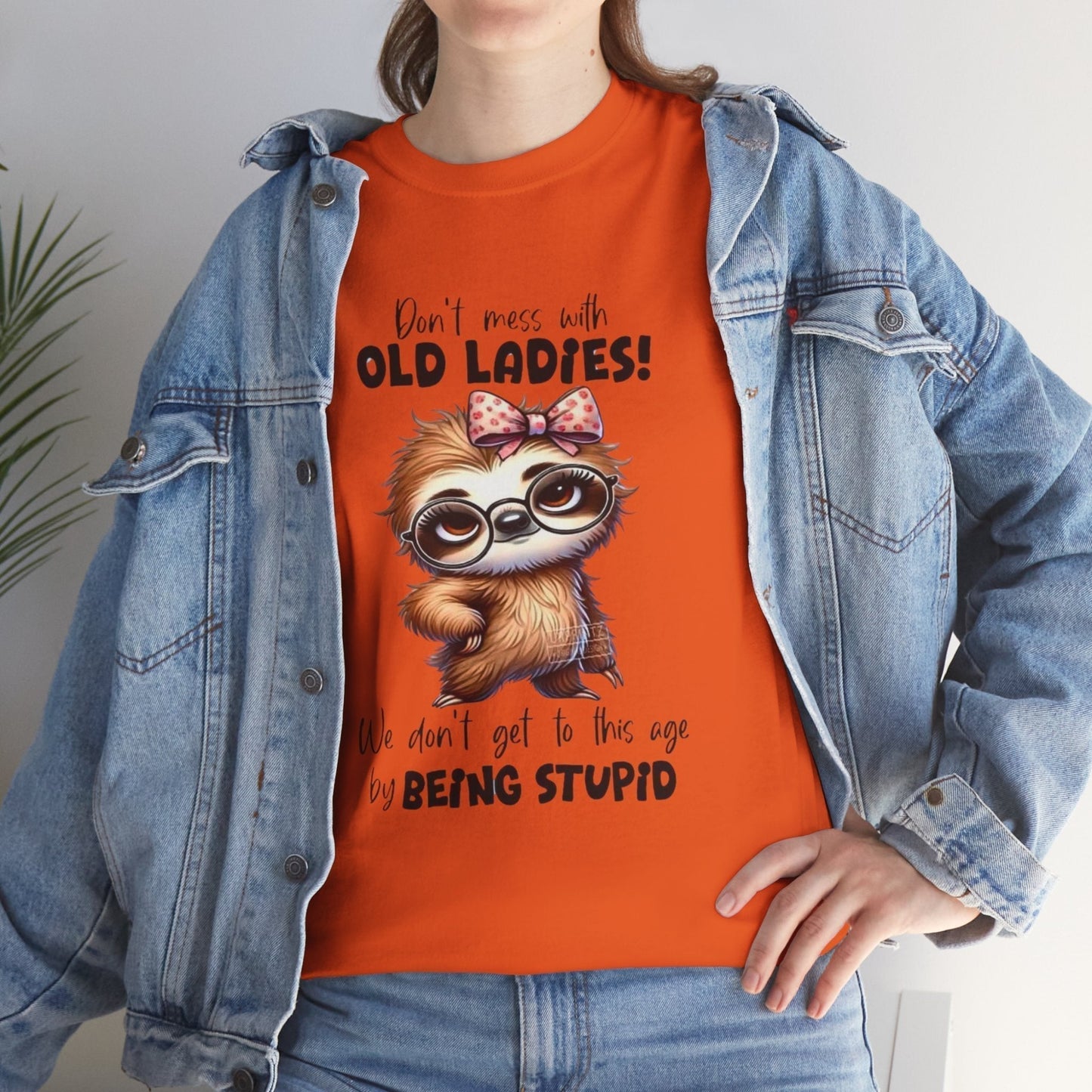 Dont Mess with Old Ladies t-shirt - Funny Gift for Moms & Grandmas