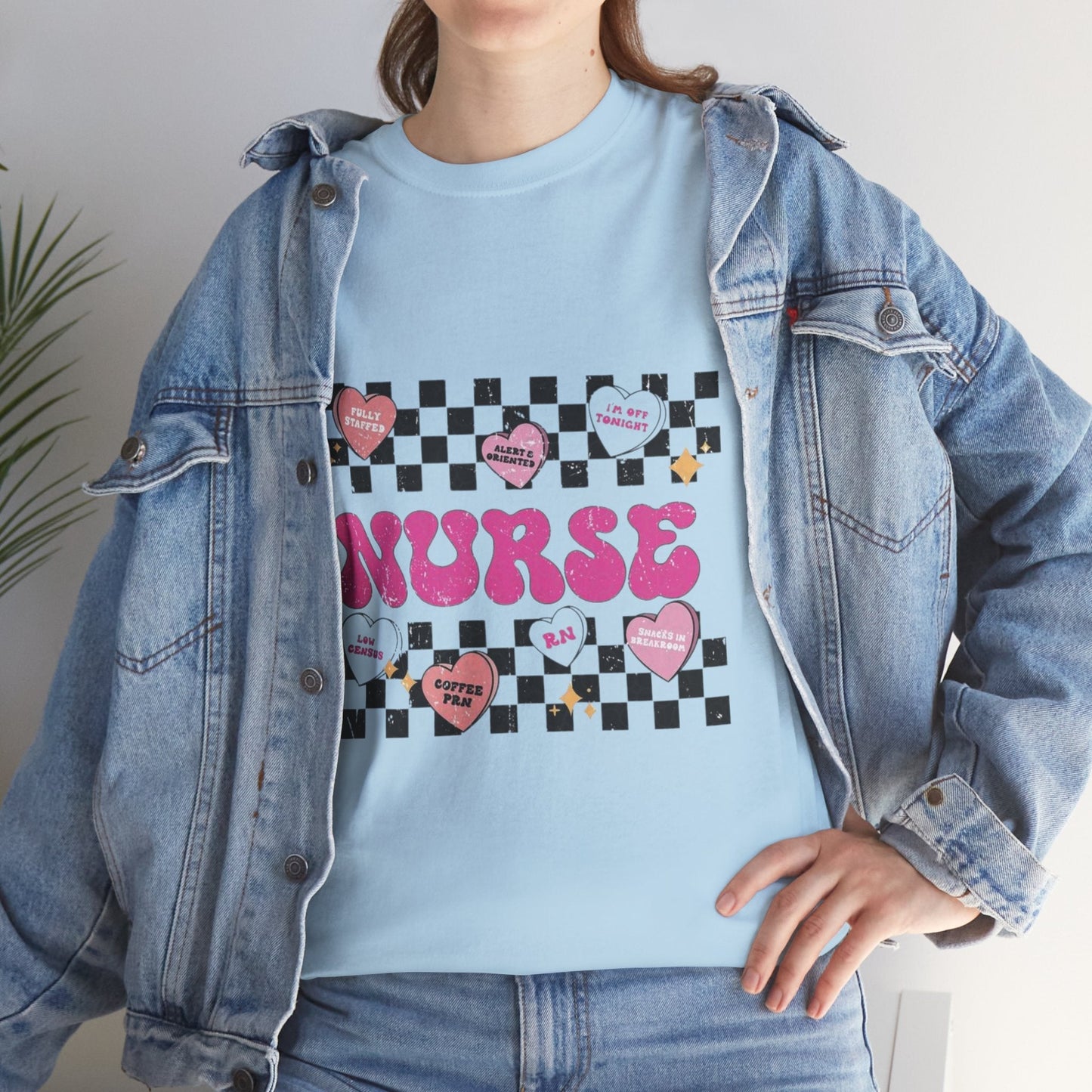 Love Nurse Retro T-Shirt, Retro Comfort Nurse Gift