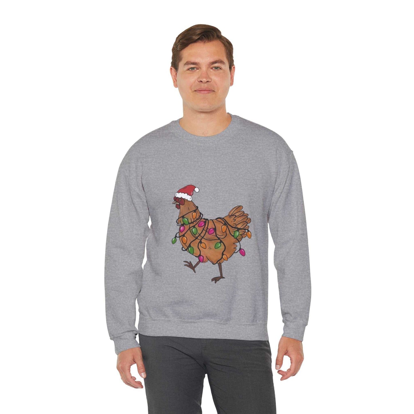 Funny Christmas Chicken Mug, Christmas Gift for Farmer