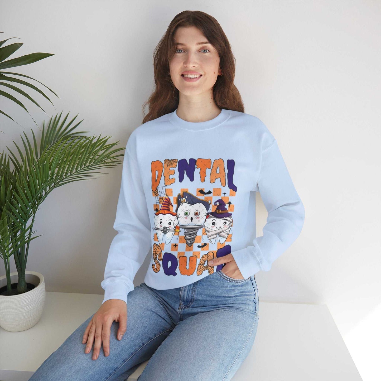 Dental Squad Sweatshirt, Gift for Dental Office, Dentist Crew Crewneck