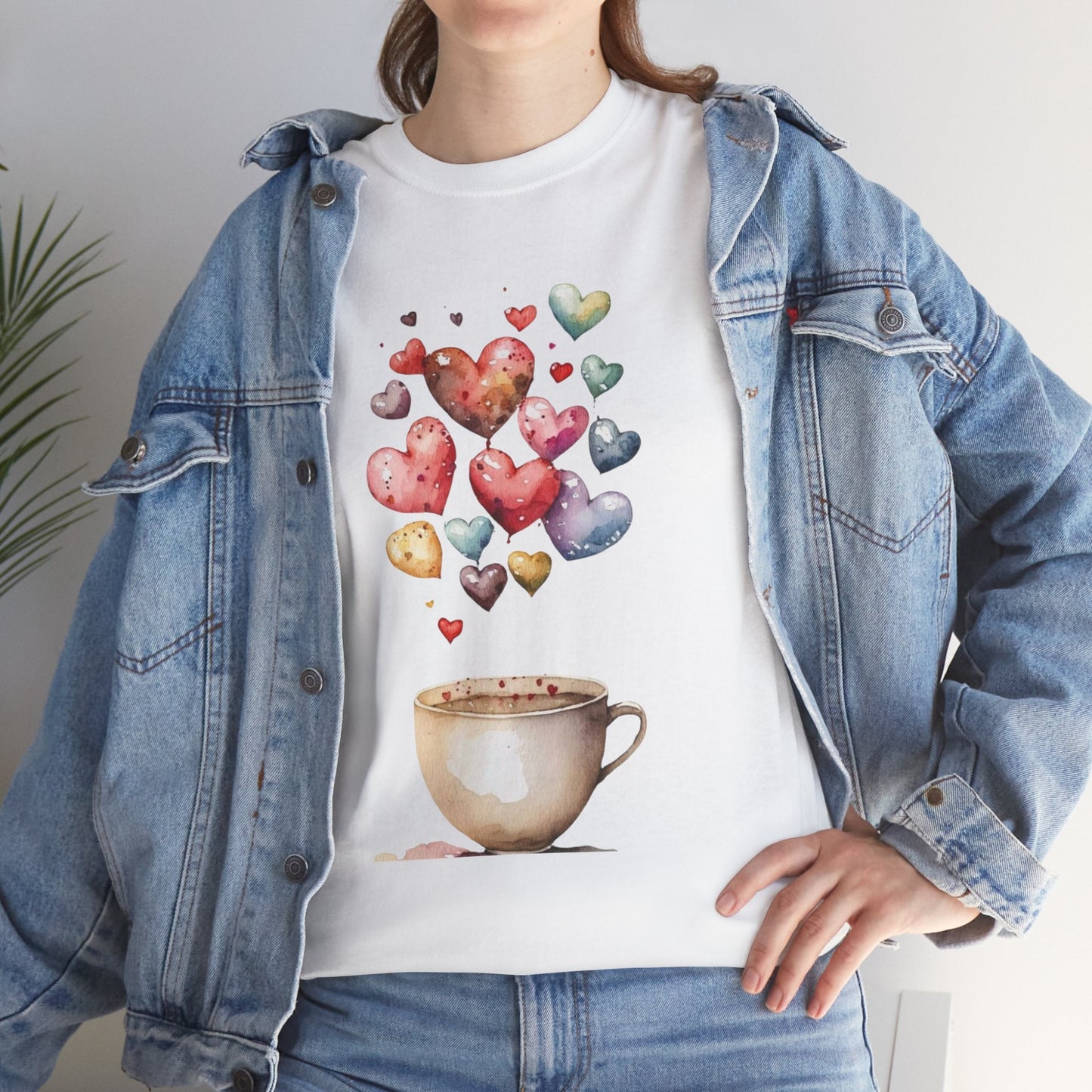 Coffee Is My Valentine T-Shirt, Cup Coffee Hearts Lover Gift