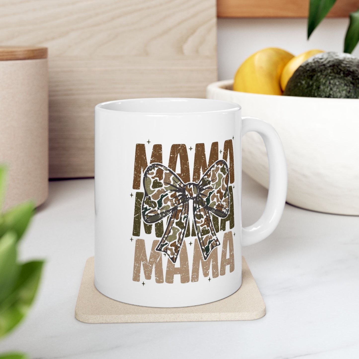 Mama Bear Ceramic Mug - 11oz & 15oz, Perfect Gift for Mother's Day