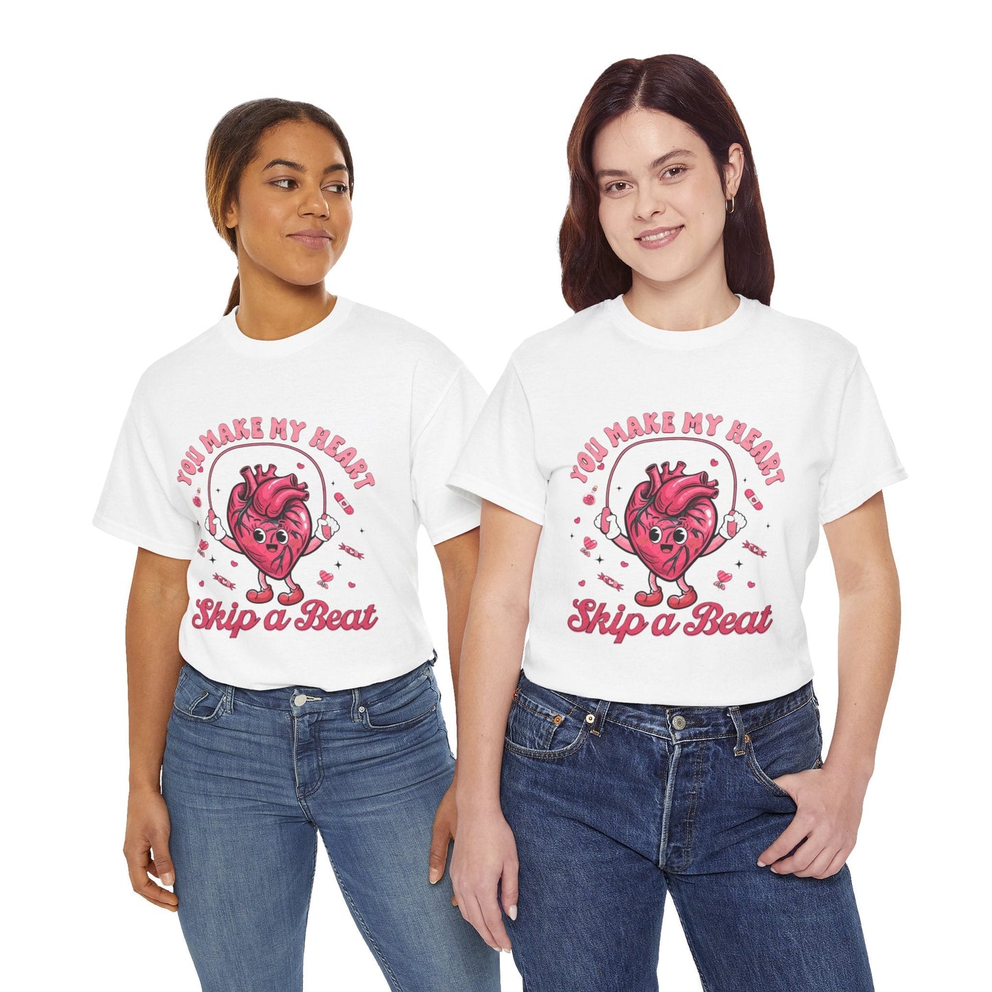 You Make My Heart Skip a Beat T-Shirt, Funny Heart Gift For Nurse