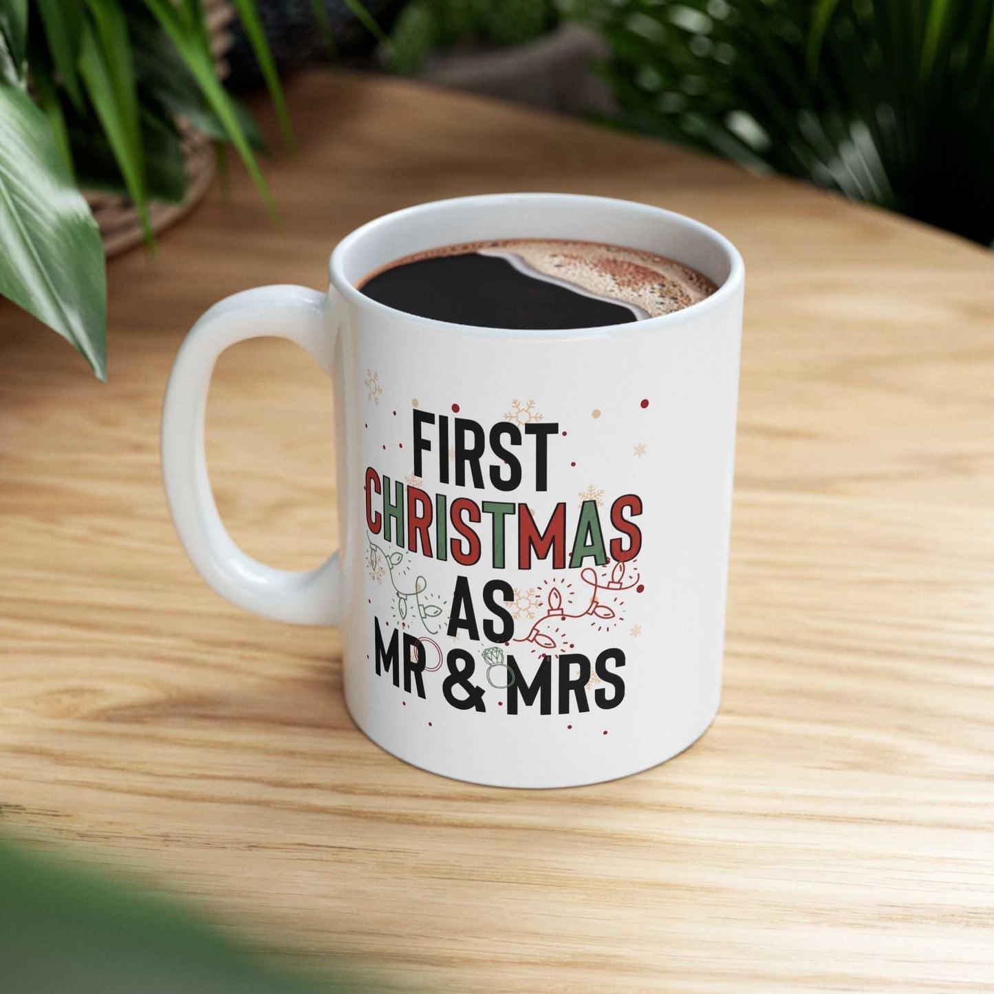 First Christmas As Mr and Mrs Mugs, Couple Christmas Gift