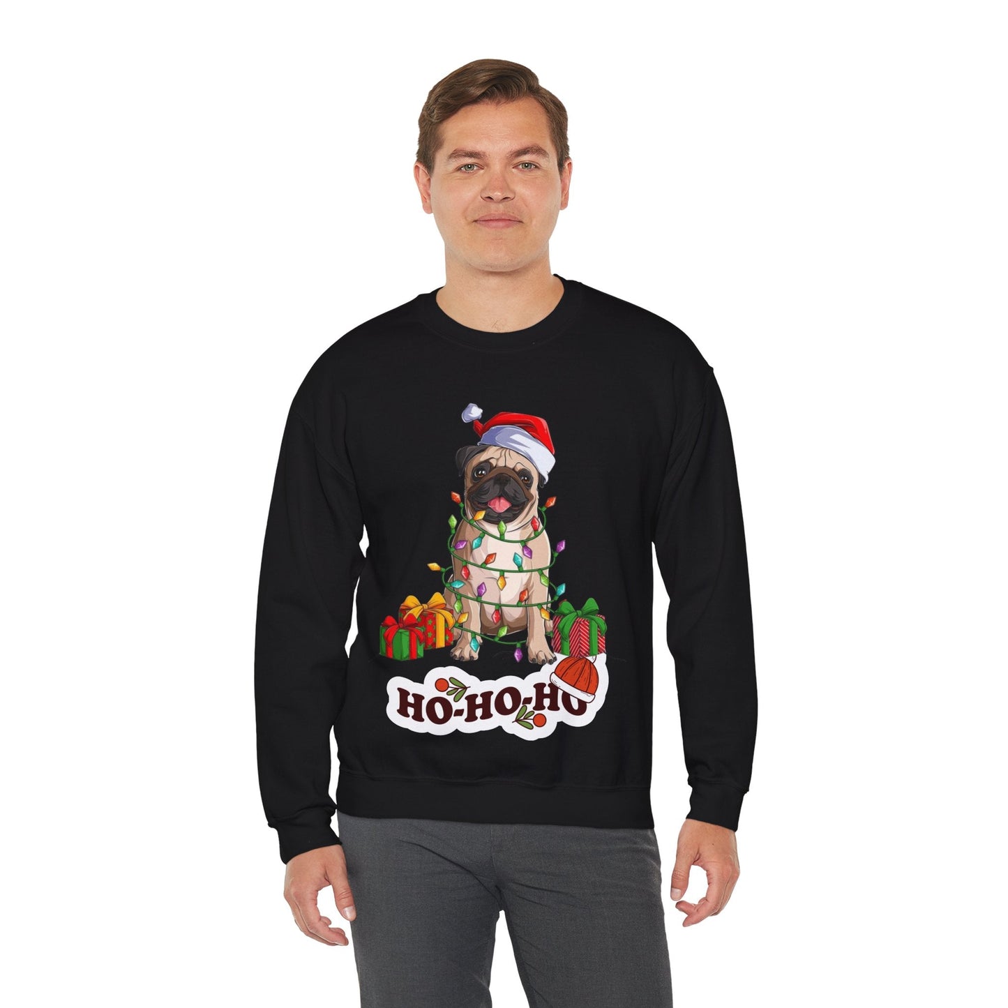 Cute Christmas Dog Sweatshirt, Christmas Dog Gift