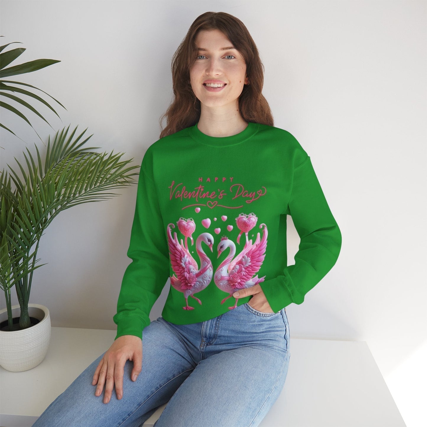 Happy Valentines Day Goose Sweatshirt – Cute Goose Lover Gift