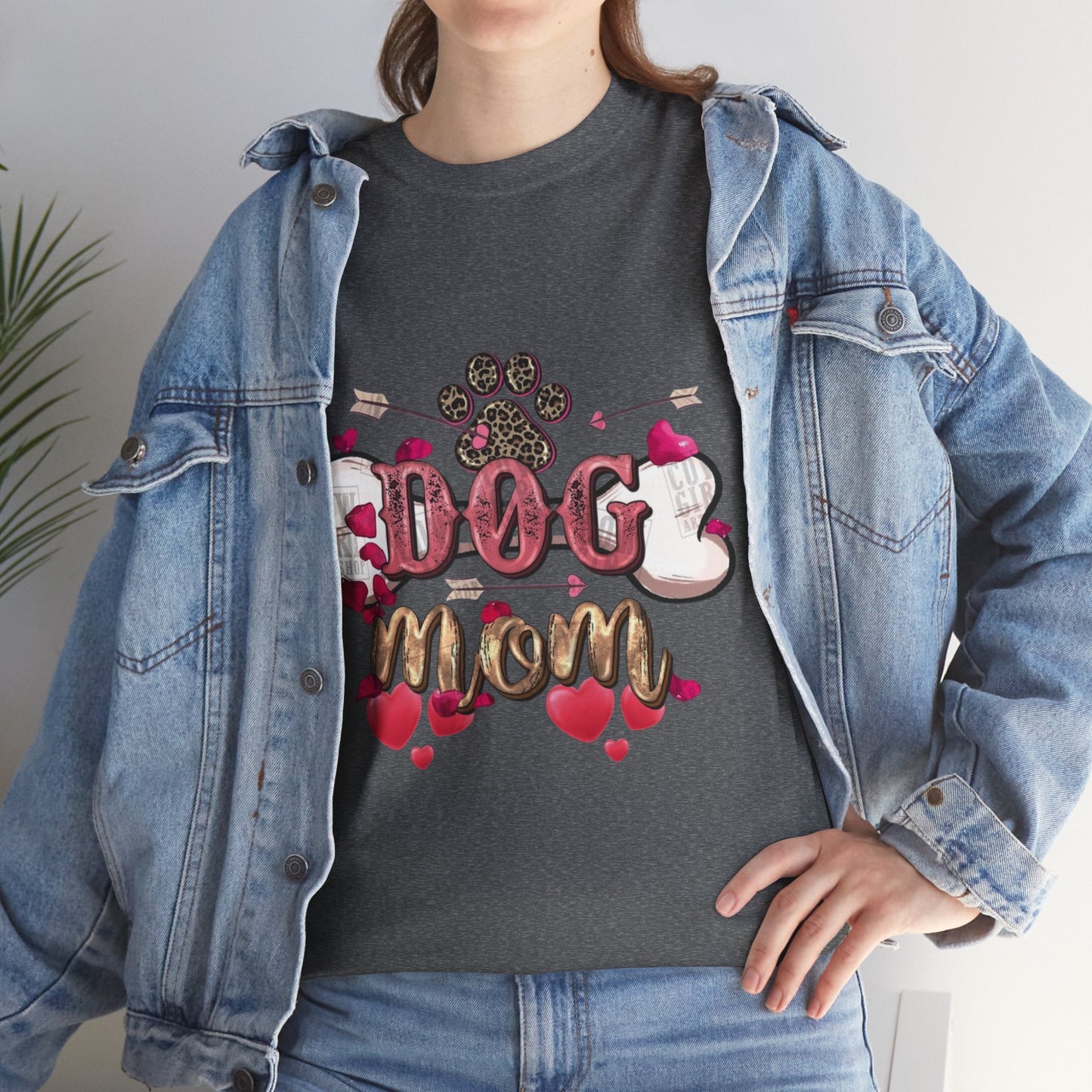 Dog Mom Valentine T-Shirt, Dog Valentine Gift for Mom