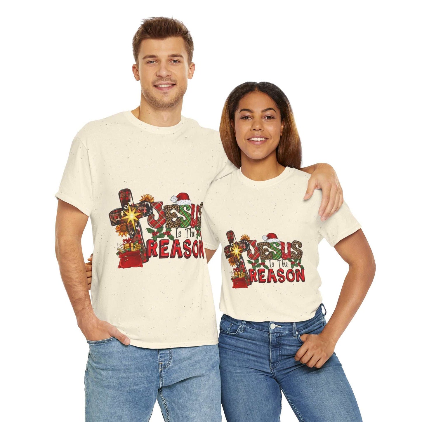 Jesus Is The Reason Shirt, Religious Christmas Gift