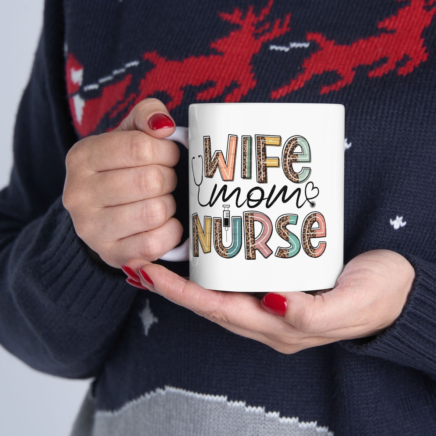 We Love Our Nurse Ceramic Mug - Perfect Gift for Healthcare Heroes