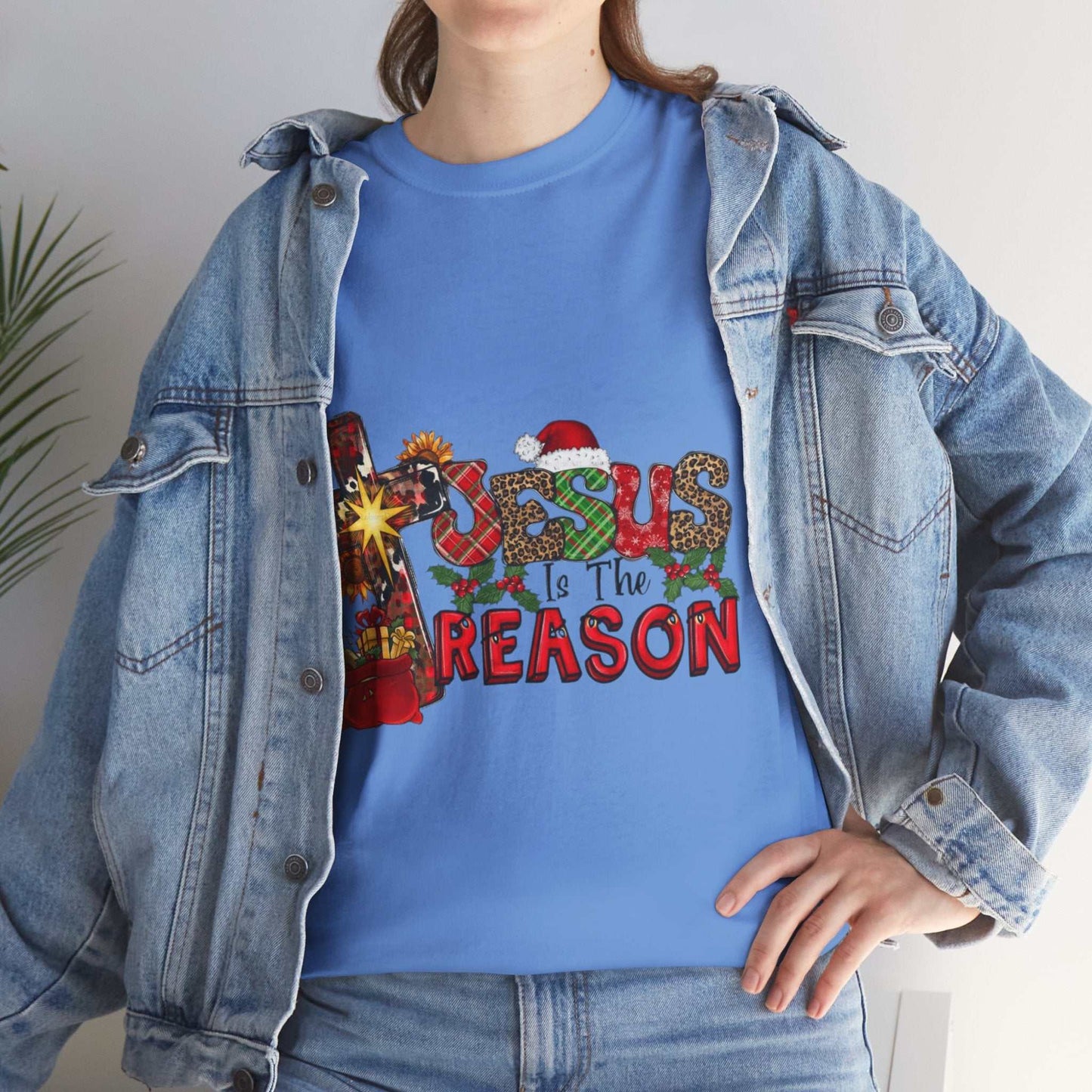 Jesus Is The Reason Shirt, Religious Christmas Gift