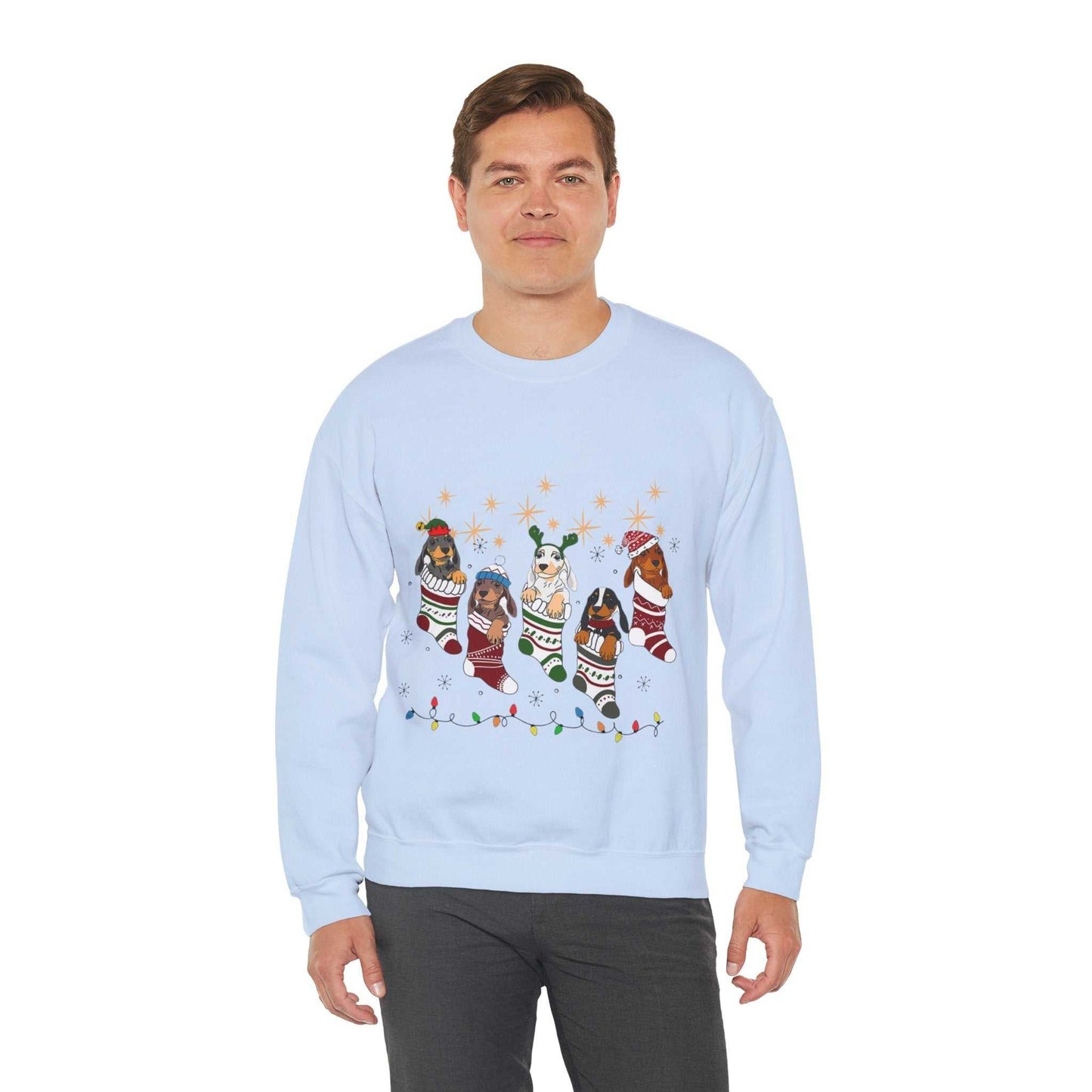 Funny Christmas Dogs Sweatshirt, Christmas Dog Gift