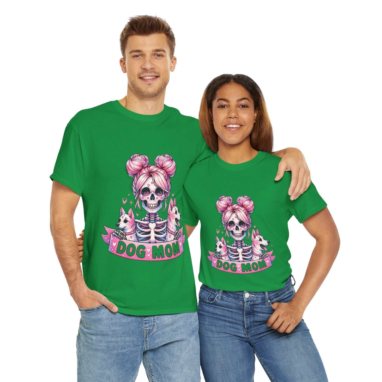 Dog Mom Halloween Shirt featuring a spooky dog design, ideal for pet lovers and Halloween parties.