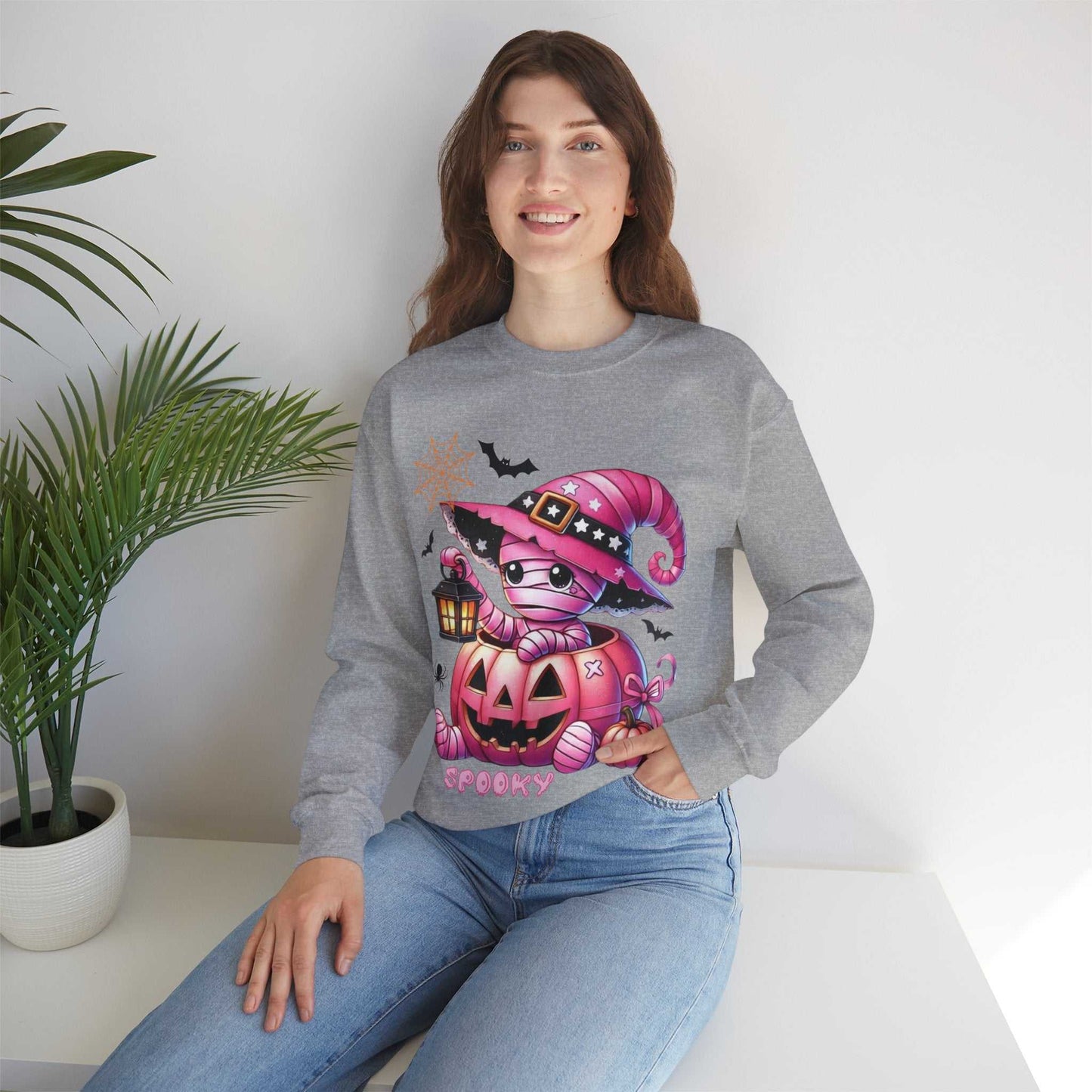 Funny Kids Halloween Sweatshirt, Spooky Season Gift