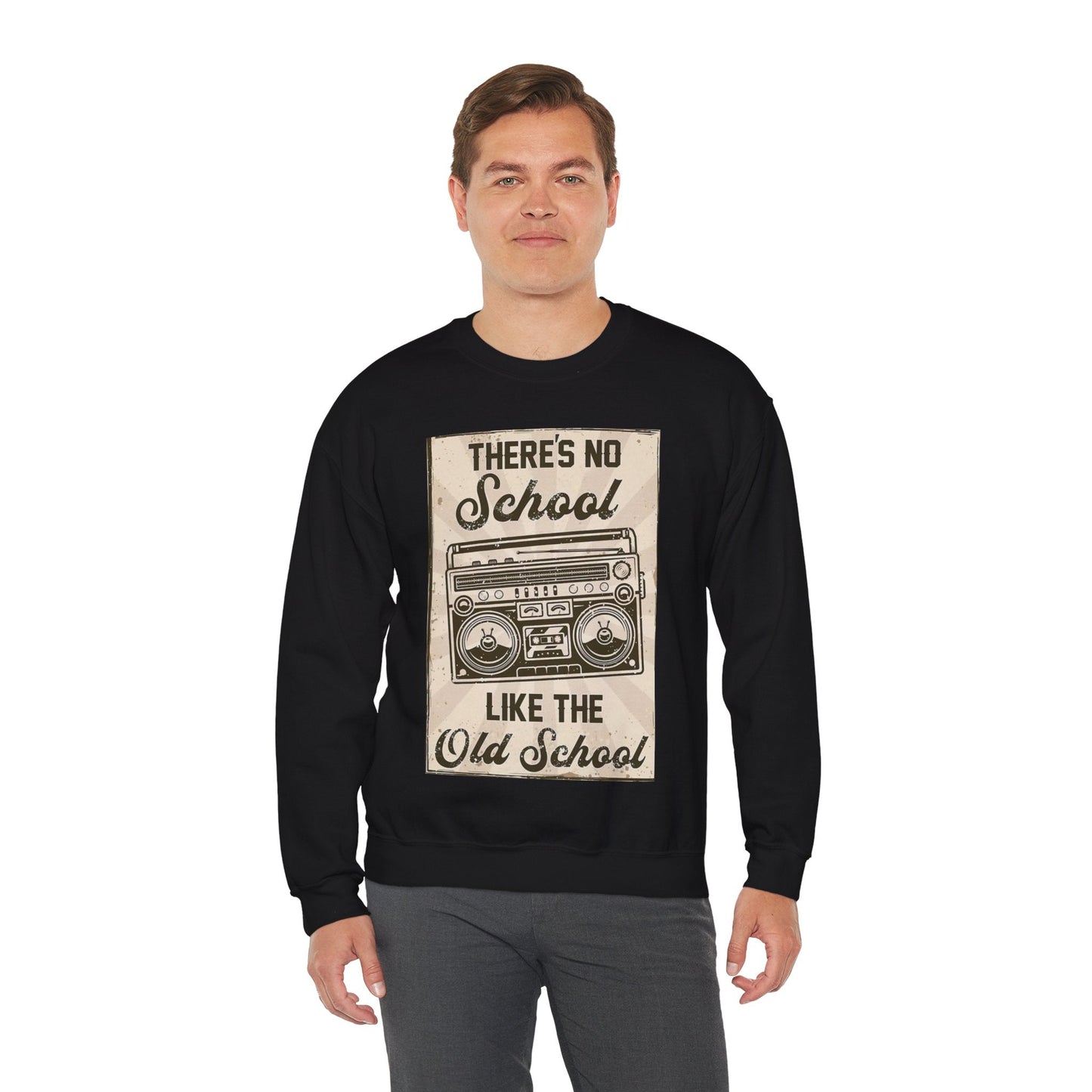 Retro Crewneck Sweatshirt 'There's No School Like the Old School'
