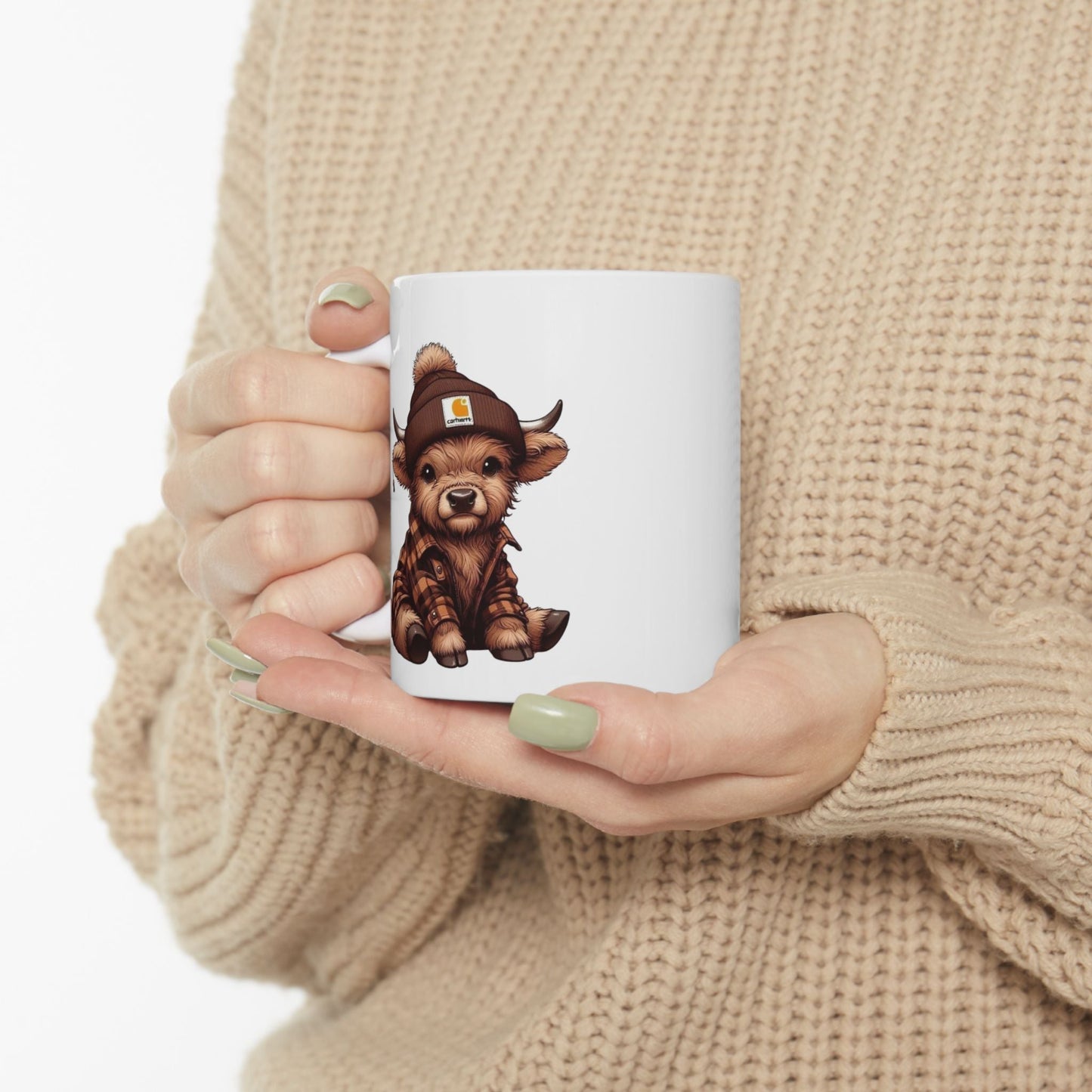 Cute Farm Animal Ceramic Mug – 11oz & 15oz Options