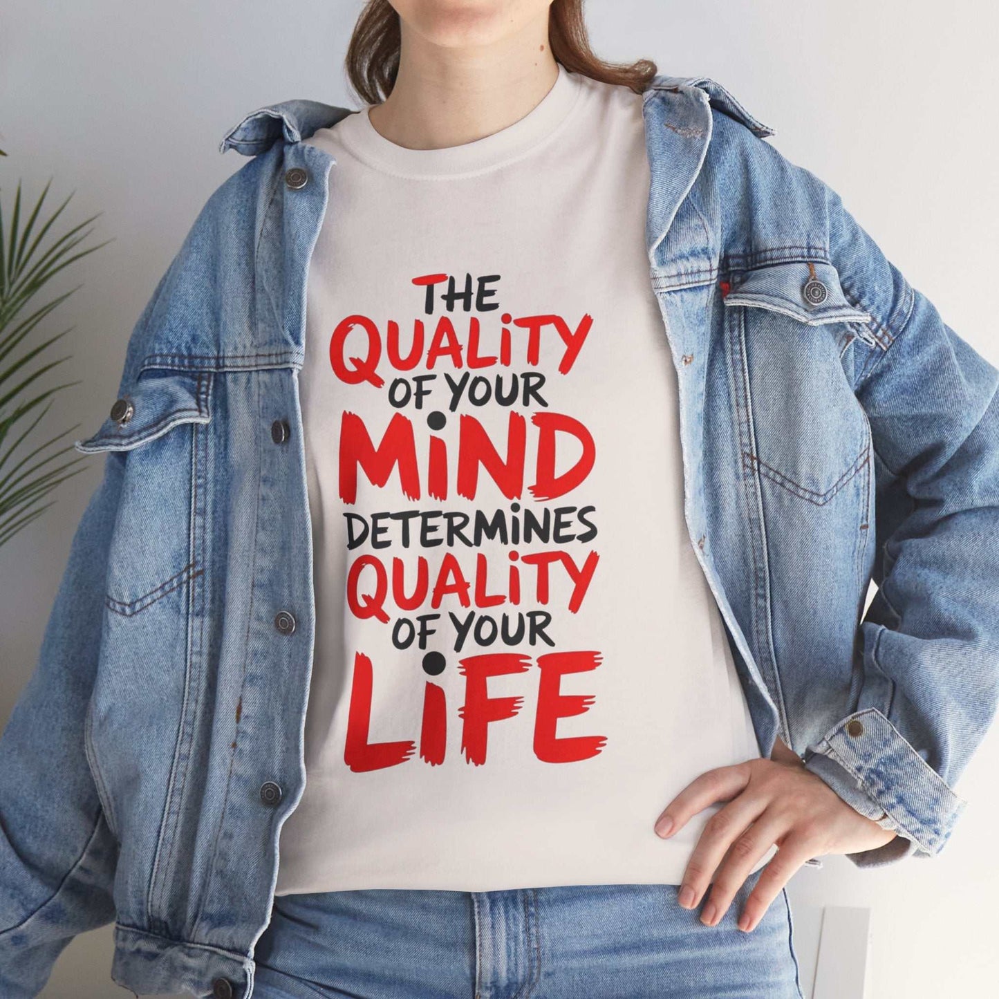 Inspiring Mind Quality Tee - Motivational Shirt, Unisex Cotton T-Shirt, Gift for Friends