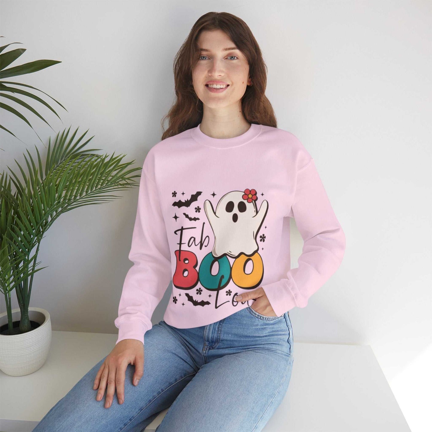 Fabulous Boo Sweatshirt, Halloween Party Gift