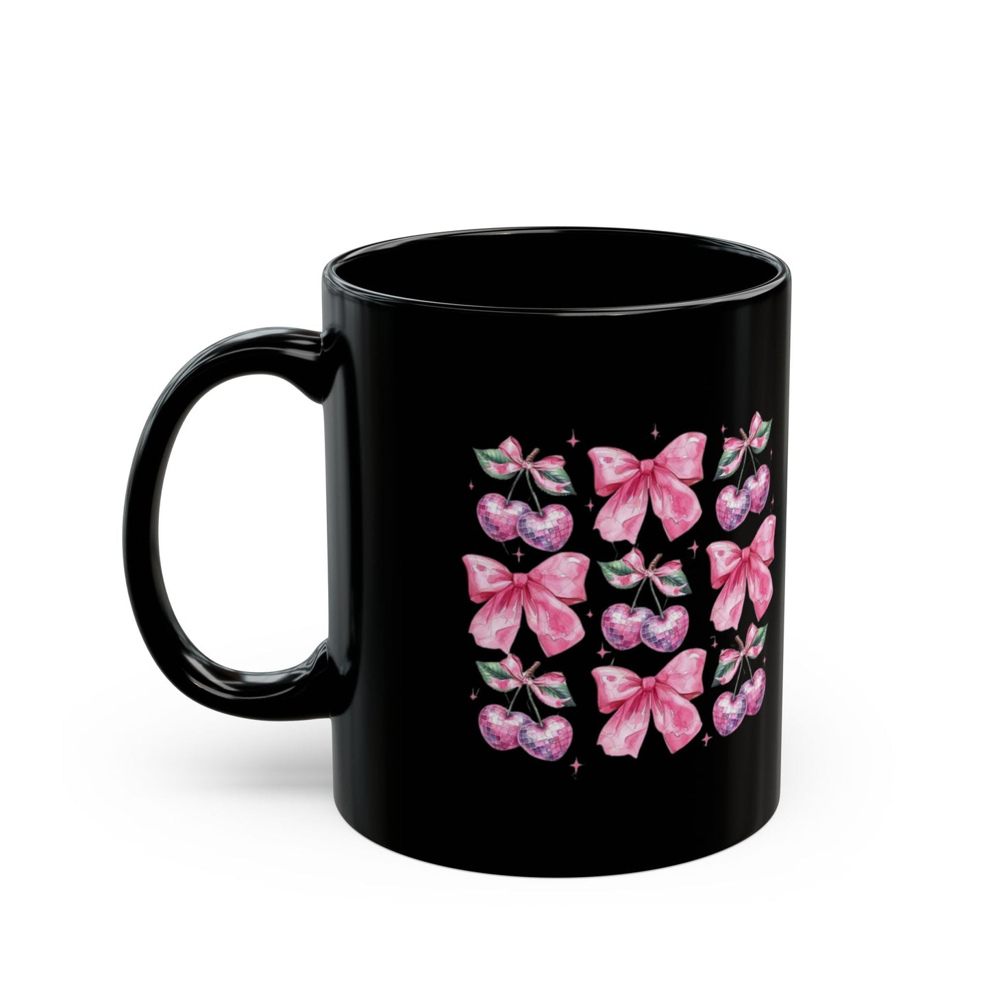 Disco Cherry Coquette Mugs, Pink Valentine Coquette Gift