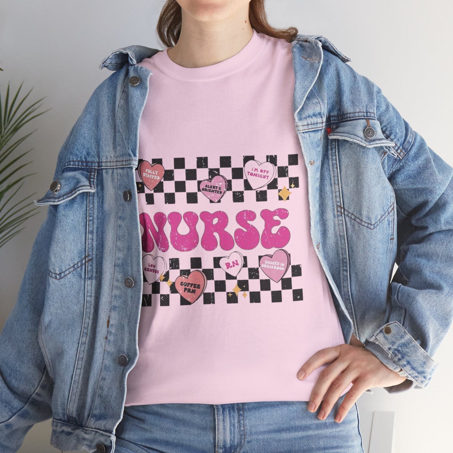 Love Nurse Retro T-Shirt, Retro Comfort Nurse Gift