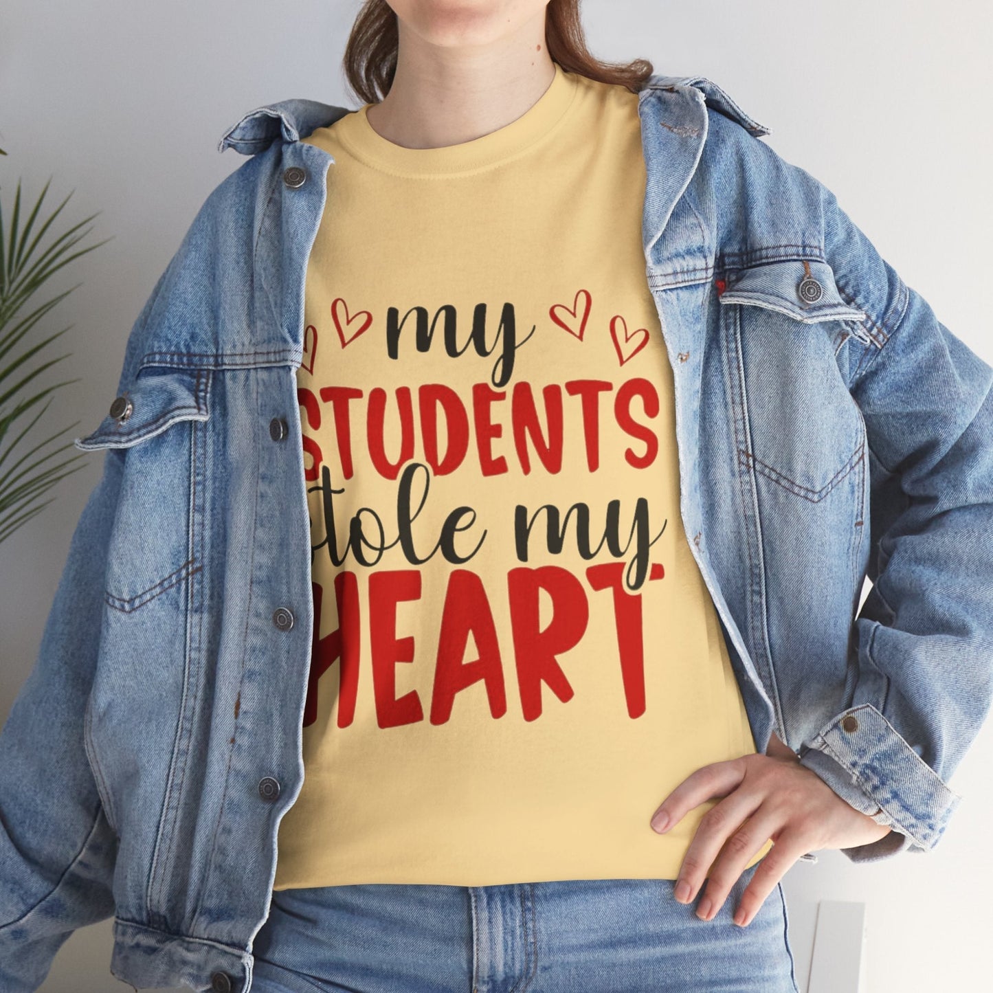 My Students Stole My Heart T-Shirt, Teacher Valentines Day Gift