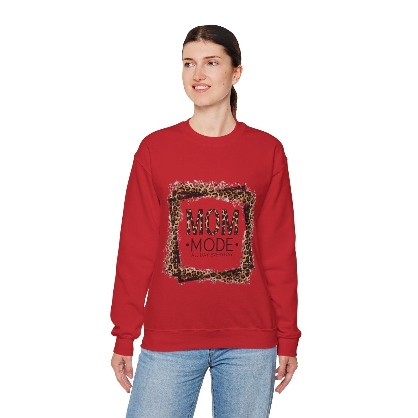 Mom Mode Sweatshirt Crewneck - All Day Everyday