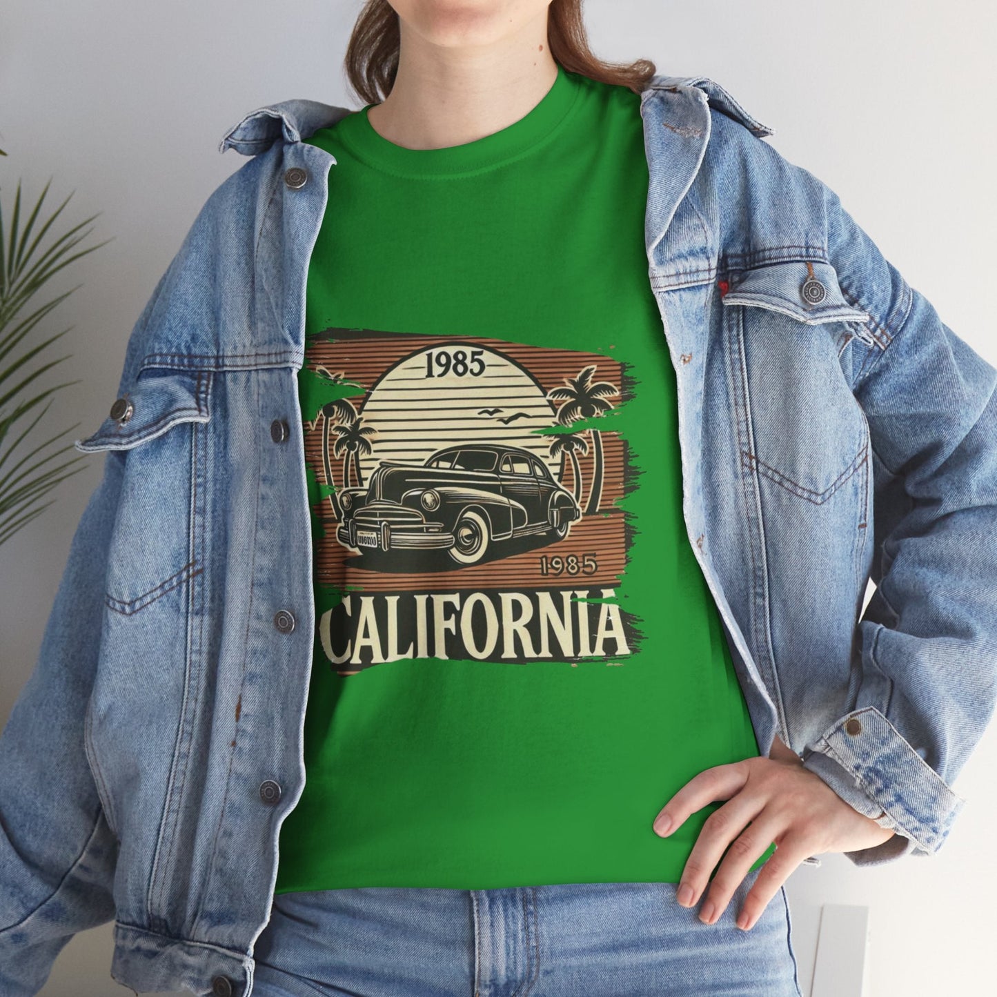 Vintage California 1985 T-Shirt, California 1985 Unisex Heavy Cotton Tee Gift