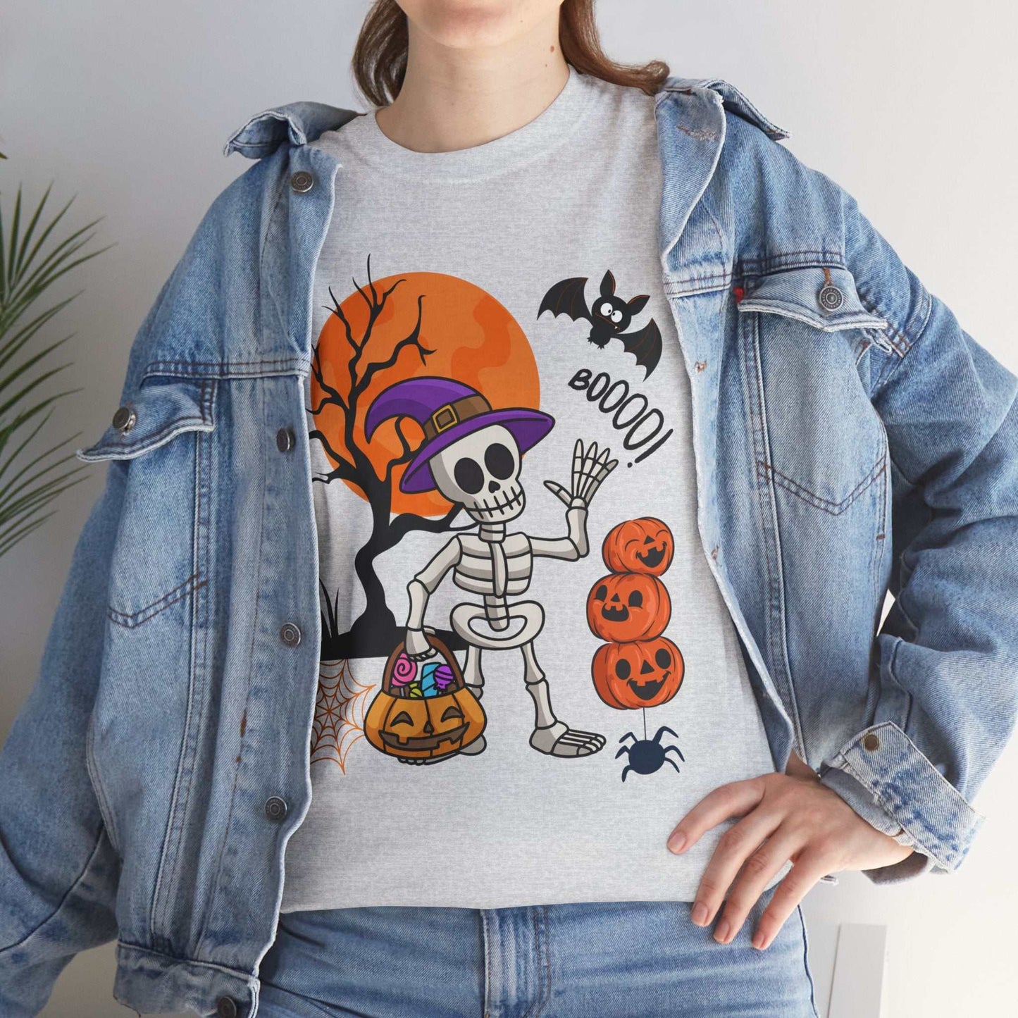 Halloween Skeleton Shirt, Dead Halloween T-shirt, Gift for Halloween Lovers