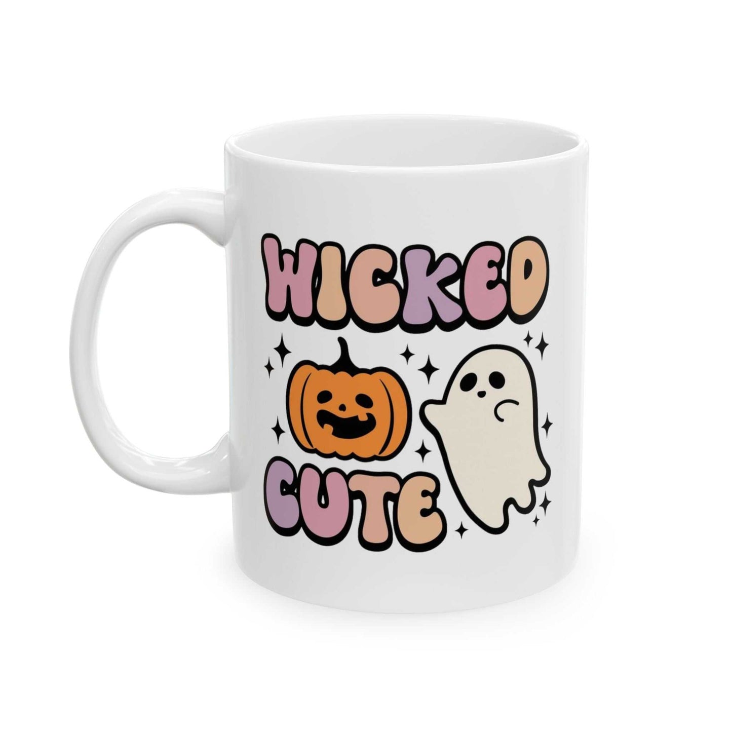 Wicked Cute Halloween Mugs, Spooky Fun Mugs Gift