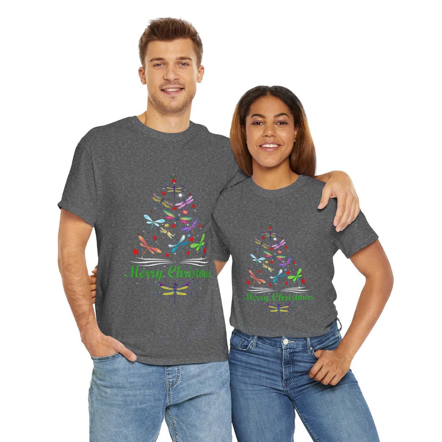 Christmas Dragonfly Shirt, Dragonfly Gift