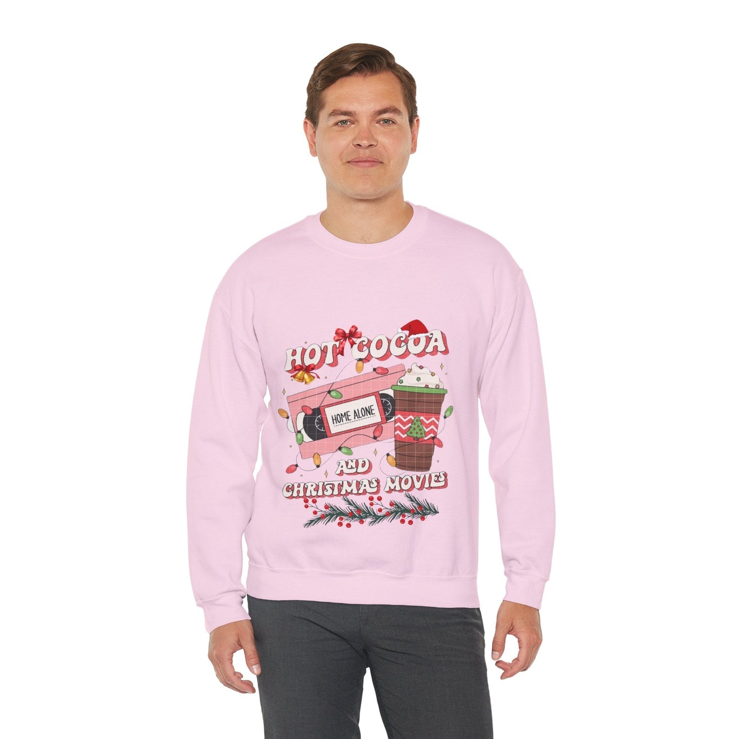 Hot Cocoa And Christmas Movies Sweatshirt, Christmas Latte Tee