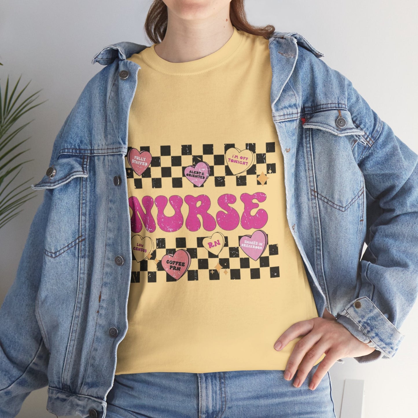 Love Nurse Retro T-Shirt, Retro Comfort Nurse Gift