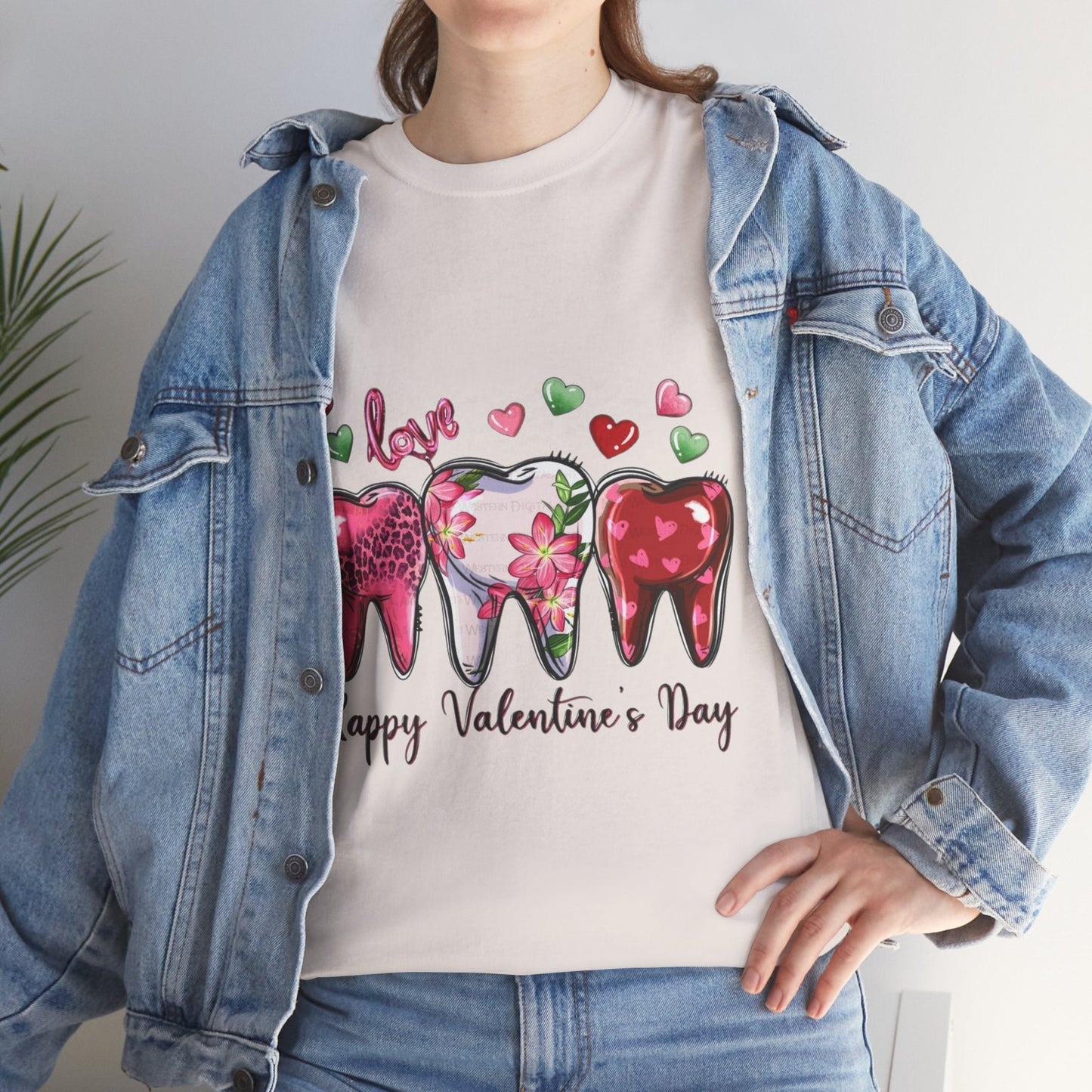 Dental Love Happy Valentines Day T-Shirt, Dental Hygienist Gift